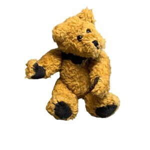 Vintage Boyds Collection 1990 Percy 6" Plush Toy Golden Brown & Black Collectibl